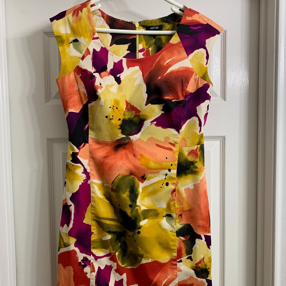 Apt. 9 Women's Multi-Color Dress, Size 8